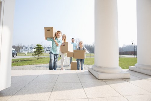 Managing access and parking during flat removals in Locksbottom