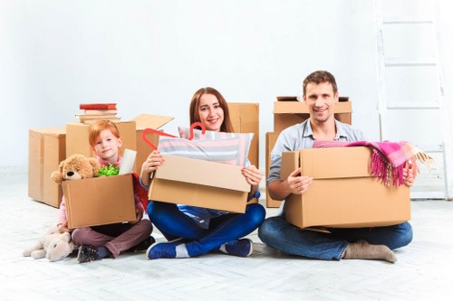 Organised household storage solutions in a Locksbottom home