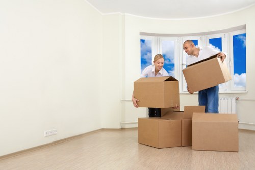 Secure storage units for furniture and boxes